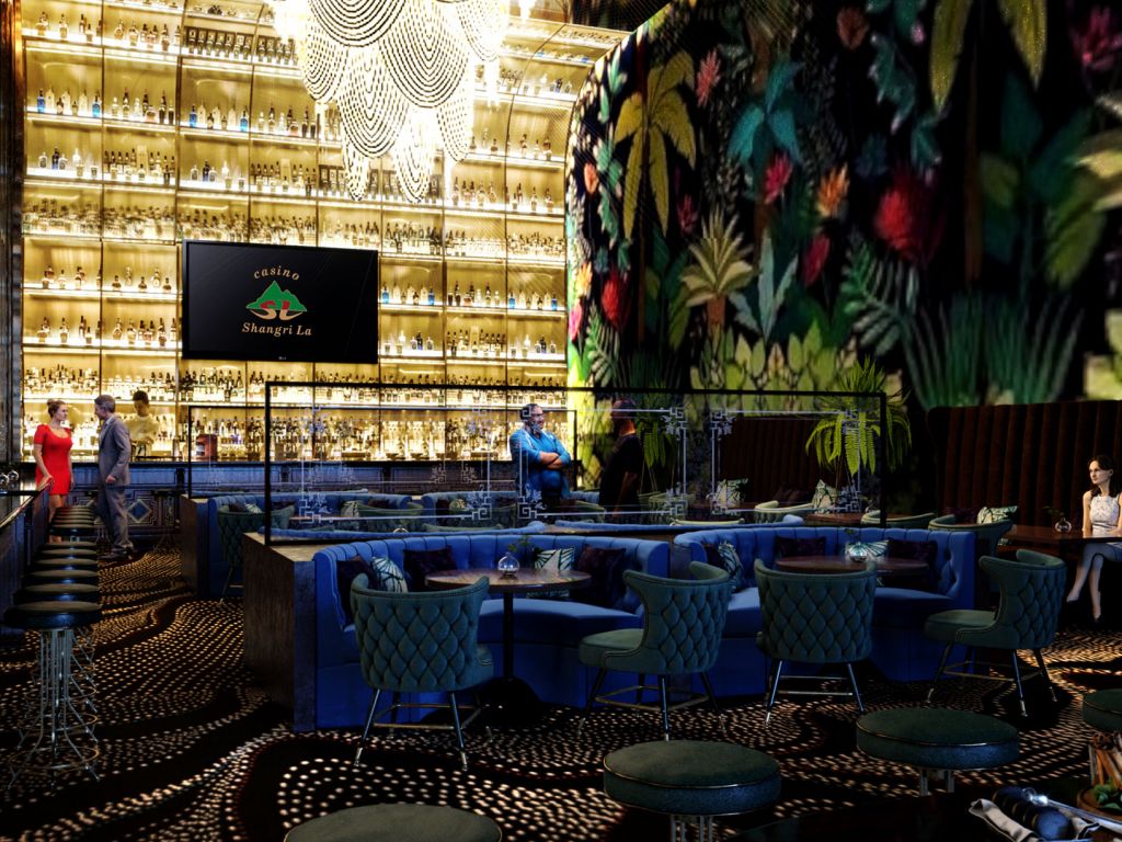 Restaurants, bars and cafés